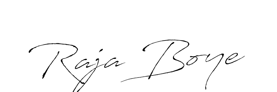 You should practise on your own different ways (Antro_Vectra) to write your name (Raja Boye) in signature. don't let someone else do it for you. Raja Boye signature style 6 images and pictures png