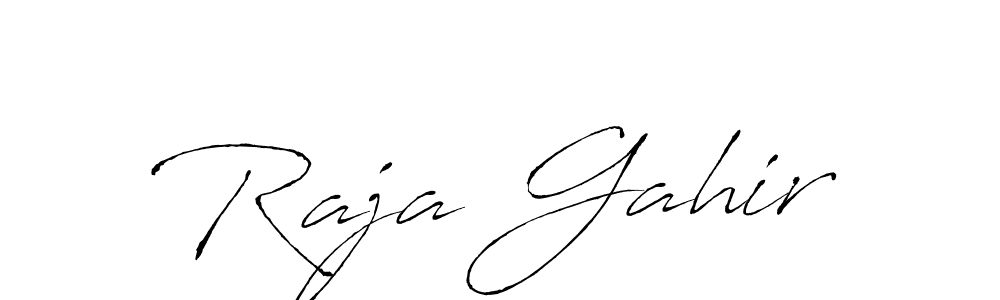 You should practise on your own different ways (Antro_Vectra) to write your name (Raja Gahir) in signature. don't let someone else do it for you. Raja Gahir signature style 6 images and pictures png