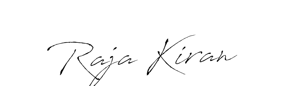 Also we have Raja Kiran name is the best signature style. Create professional handwritten signature collection using Antro_Vectra autograph style. Raja Kiran signature style 6 images and pictures png