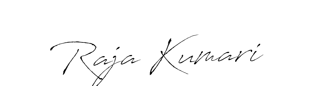 Raja Kumari stylish signature style. Best Handwritten Sign (Antro_Vectra) for my name. Handwritten Signature Collection Ideas for my name Raja Kumari. Raja Kumari signature style 6 images and pictures png