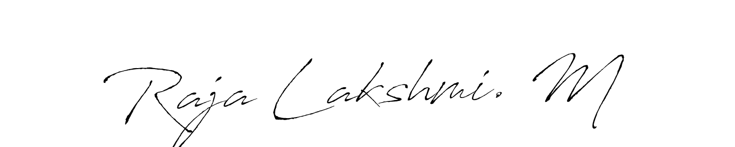 Similarly Antro_Vectra is the best handwritten signature design. Signature creator online .You can use it as an online autograph creator for name Raja Lakshmi. M. Raja Lakshmi. M signature style 6 images and pictures png