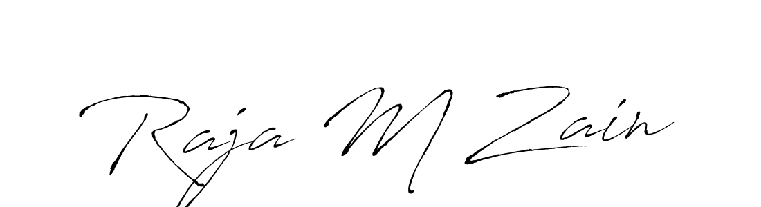 Make a beautiful signature design for name Raja M Zain. Use this online signature maker to create a handwritten signature for free. Raja M Zain signature style 6 images and pictures png