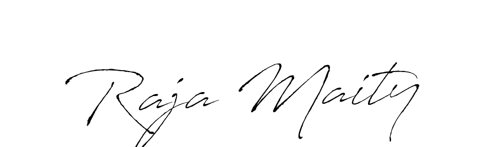 You should practise on your own different ways (Antro_Vectra) to write your name (Raja Maity) in signature. don't let someone else do it for you. Raja Maity signature style 6 images and pictures png