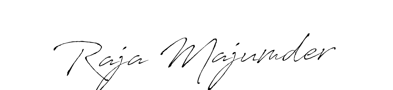 How to make Raja Majumder signature? Antro_Vectra is a professional autograph style. Create handwritten signature for Raja Majumder name. Raja Majumder signature style 6 images and pictures png