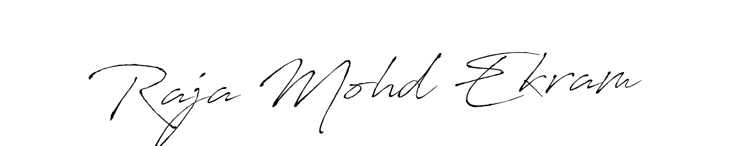 if you are searching for the best signature style for your name Raja Mohd Ekram. so please give up your signature search. here we have designed multiple signature styles  using Antro_Vectra. Raja Mohd Ekram signature style 6 images and pictures png