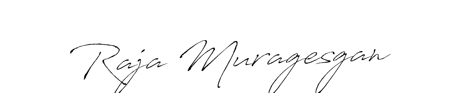 Use a signature maker to create a handwritten signature online. With this signature software, you can design (Antro_Vectra) your own signature for name Raja Muragesgan. Raja Muragesgan signature style 6 images and pictures png