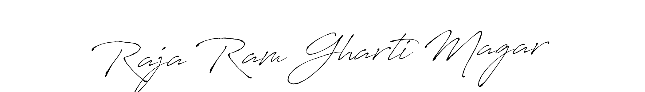 How to make Raja Ram Gharti Magar signature? Antro_Vectra is a professional autograph style. Create handwritten signature for Raja Ram Gharti Magar name. Raja Ram Gharti Magar signature style 6 images and pictures png