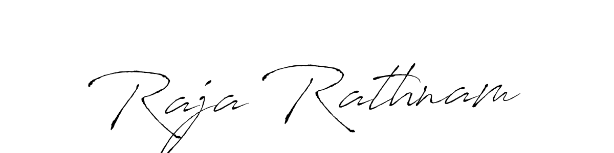 Design your own signature with our free online signature maker. With this signature software, you can create a handwritten (Antro_Vectra) signature for name Raja Rathnam. Raja Rathnam signature style 6 images and pictures png