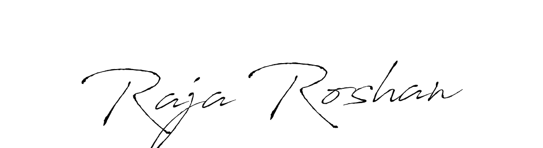 if you are searching for the best signature style for your name Raja Roshan. so please give up your signature search. here we have designed multiple signature styles  using Antro_Vectra. Raja Roshan signature style 6 images and pictures png