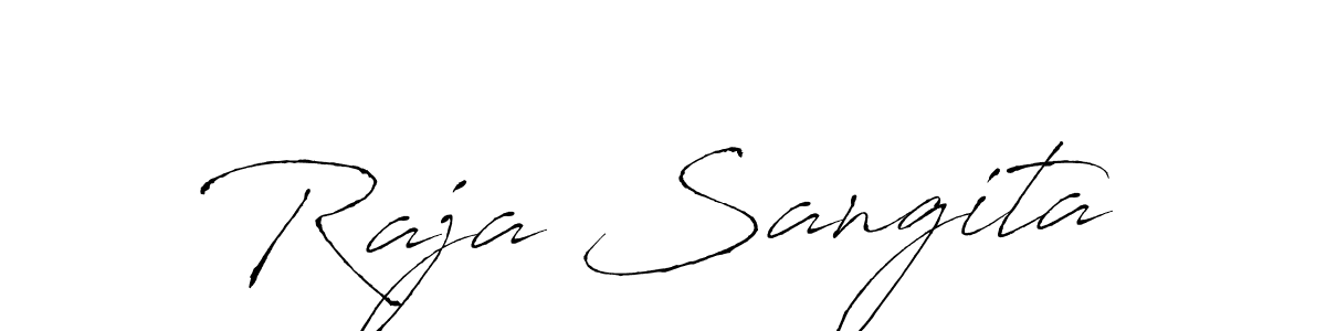 Also we have Raja Sangita name is the best signature style. Create professional handwritten signature collection using Antro_Vectra autograph style. Raja Sangita signature style 6 images and pictures png