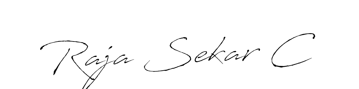 Once you've used our free online signature maker to create your best signature Antro_Vectra style, it's time to enjoy all of the benefits that Raja Sekar C name signing documents. Raja Sekar C signature style 6 images and pictures png