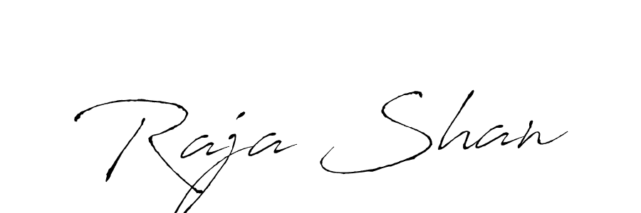 It looks lik you need a new signature style for name Raja Shan. Design unique handwritten (Antro_Vectra) signature with our free signature maker in just a few clicks. Raja Shan signature style 6 images and pictures png