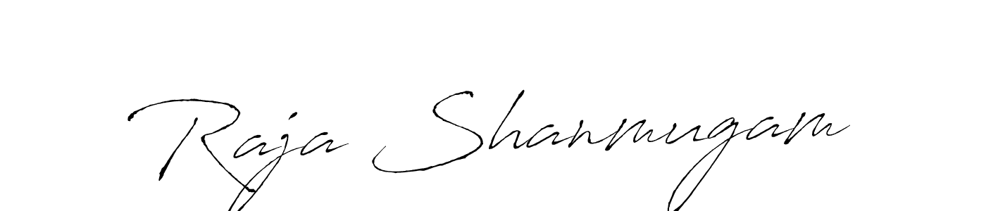 You should practise on your own different ways (Antro_Vectra) to write your name (Raja Shanmugam) in signature. don't let someone else do it for you. Raja Shanmugam signature style 6 images and pictures png