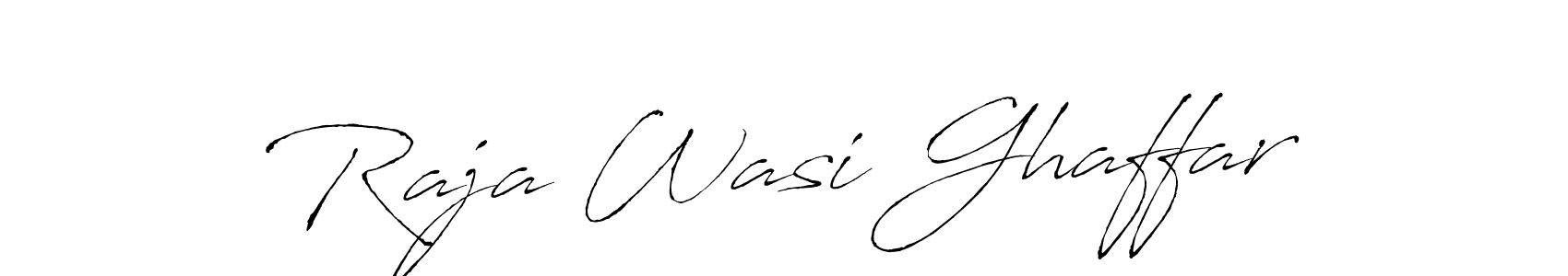 The best way (Antro_Vectra) to make a short signature is to pick only two or three words in your name. The name Raja Wasi Ghaffar include a total of six letters. For converting this name. Raja Wasi Ghaffar signature style 6 images and pictures png
