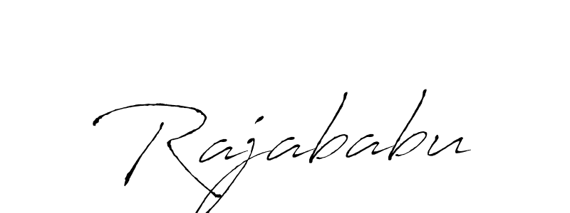 Rajababu stylish signature style. Best Handwritten Sign (Antro_Vectra) for my name. Handwritten Signature Collection Ideas for my name Rajababu. Rajababu signature style 6 images and pictures png