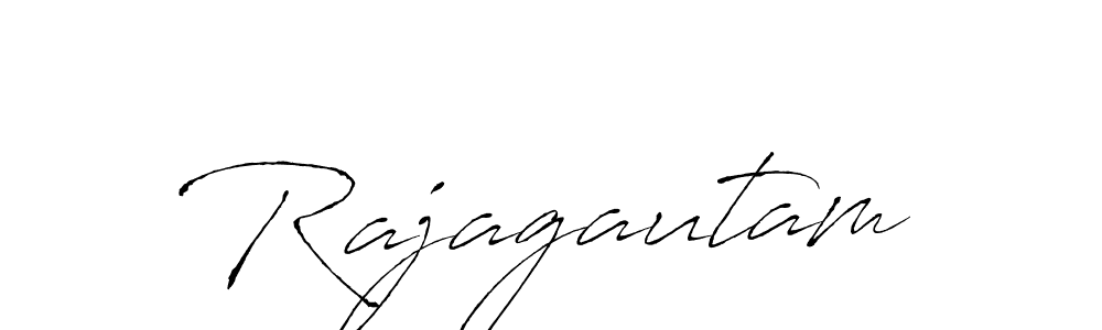 Create a beautiful signature design for name Rajagautam. With this signature (Antro_Vectra) fonts, you can make a handwritten signature for free. Rajagautam signature style 6 images and pictures png