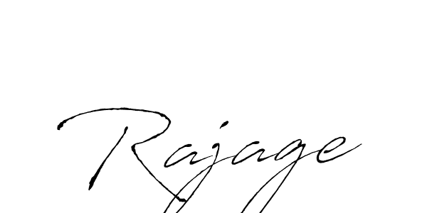 Create a beautiful signature design for name Rajage. With this signature (Antro_Vectra) fonts, you can make a handwritten signature for free. Rajage signature style 6 images and pictures png