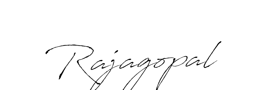 Rajagopal stylish signature style. Best Handwritten Sign (Antro_Vectra) for my name. Handwritten Signature Collection Ideas for my name Rajagopal. Rajagopal signature style 6 images and pictures png