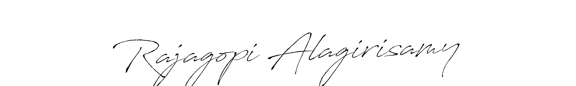 Use a signature maker to create a handwritten signature online. With this signature software, you can design (Antro_Vectra) your own signature for name Rajagopi Alagirisamy. Rajagopi Alagirisamy signature style 6 images and pictures png