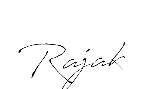 How to make Rajak signature? Antro_Vectra is a professional autograph style. Create handwritten signature for Rajak name. Rajak signature style 6 images and pictures png
