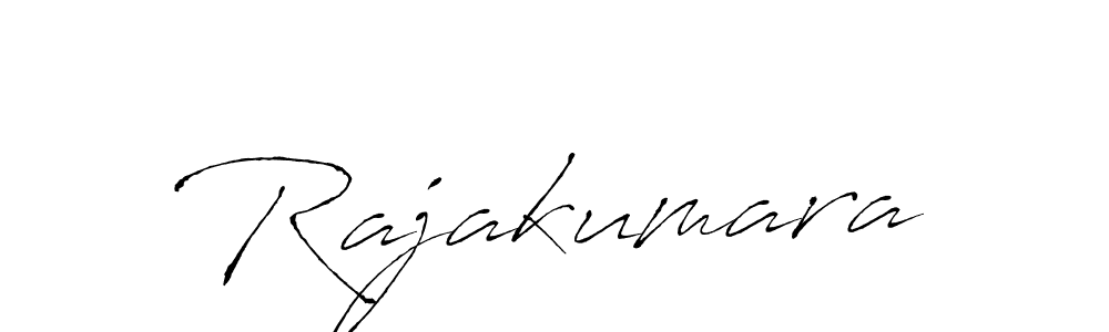 Design your own signature with our free online signature maker. With this signature software, you can create a handwritten (Antro_Vectra) signature for name Rajakumara. Rajakumara signature style 6 images and pictures png