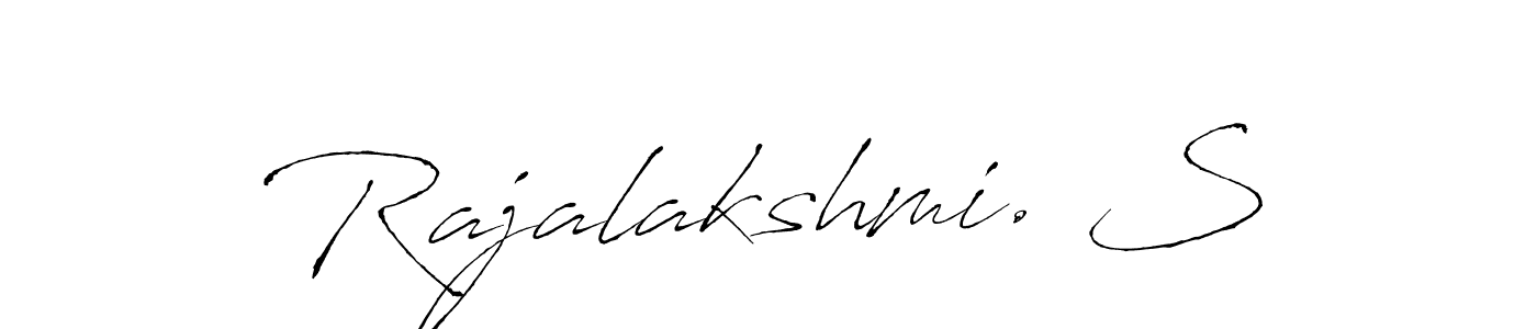 Make a beautiful signature design for name Rajalakshmi. S. Use this online signature maker to create a handwritten signature for free. Rajalakshmi. S signature style 6 images and pictures png