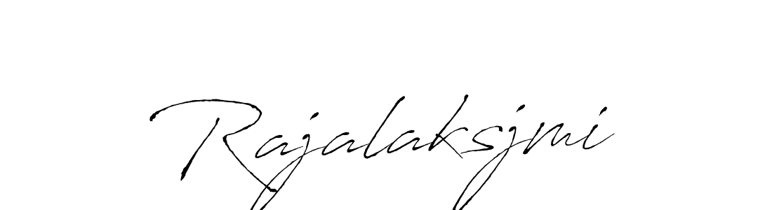 Rajalaksjmi stylish signature style. Best Handwritten Sign (Antro_Vectra) for my name. Handwritten Signature Collection Ideas for my name Rajalaksjmi. Rajalaksjmi signature style 6 images and pictures png