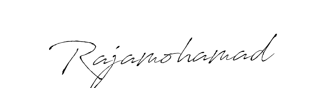 It looks lik you need a new signature style for name Rajamohamad. Design unique handwritten (Antro_Vectra) signature with our free signature maker in just a few clicks. Rajamohamad signature style 6 images and pictures png