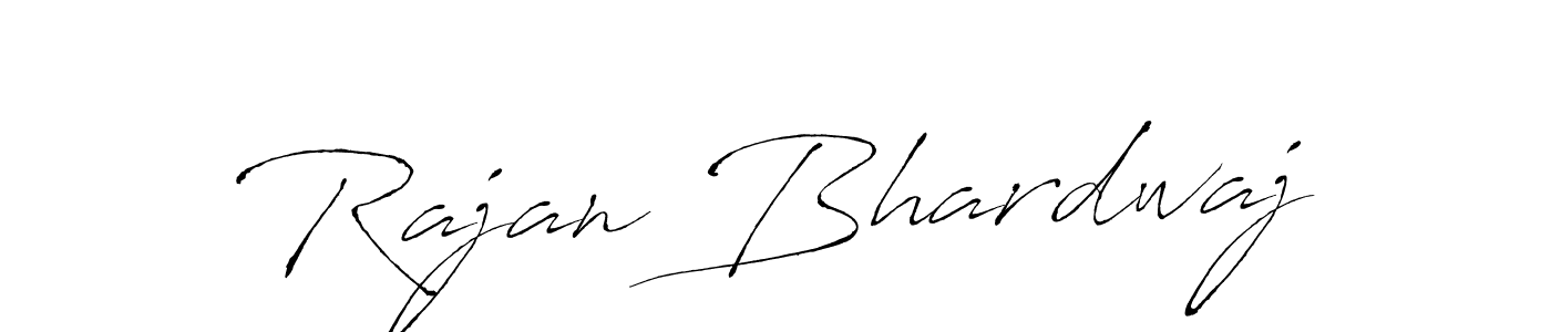 Use a signature maker to create a handwritten signature online. With this signature software, you can design (Antro_Vectra) your own signature for name Rajan Bhardwaj. Rajan Bhardwaj signature style 6 images and pictures png