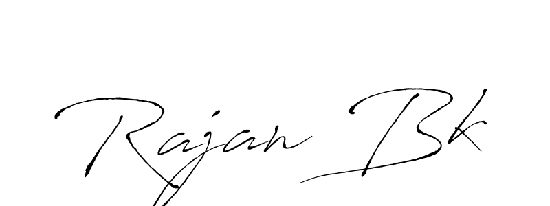 You should practise on your own different ways (Antro_Vectra) to write your name (Rajan Bk) in signature. don't let someone else do it for you. Rajan Bk signature style 6 images and pictures png