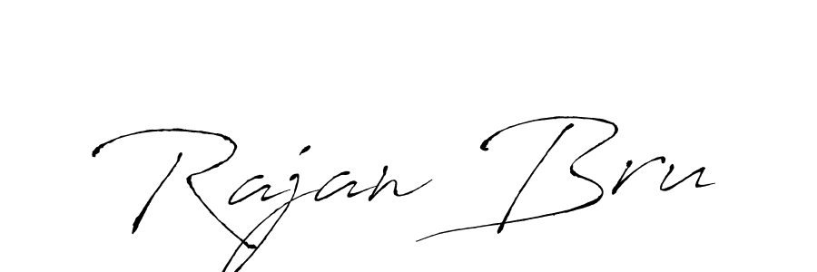 Similarly Antro_Vectra is the best handwritten signature design. Signature creator online .You can use it as an online autograph creator for name Rajan Bru. Rajan Bru signature style 6 images and pictures png