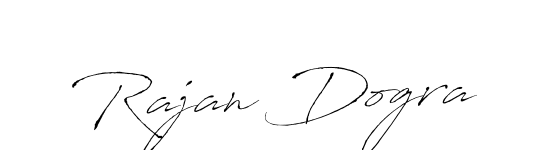 Create a beautiful signature design for name Rajan Dogra. With this signature (Antro_Vectra) fonts, you can make a handwritten signature for free. Rajan Dogra signature style 6 images and pictures png