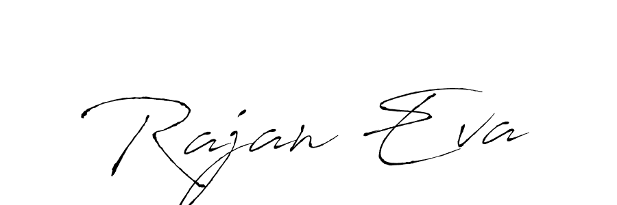 This is the best signature style for the Rajan Eva name. Also you like these signature font (Antro_Vectra). Mix name signature. Rajan Eva signature style 6 images and pictures png