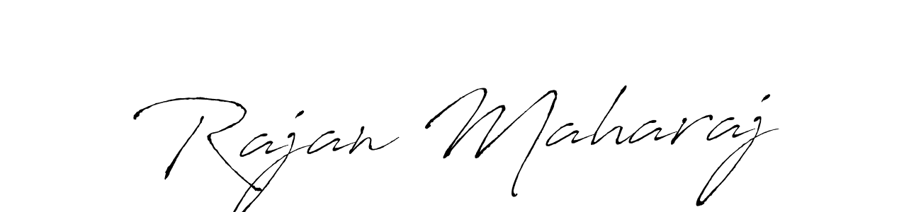 Rajan Maharaj stylish signature style. Best Handwritten Sign (Antro_Vectra) for my name. Handwritten Signature Collection Ideas for my name Rajan Maharaj. Rajan Maharaj signature style 6 images and pictures png