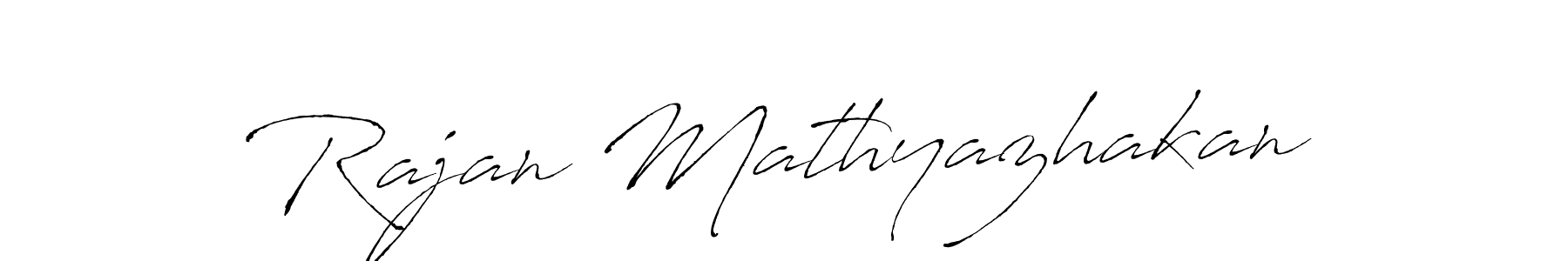 You should practise on your own different ways (Antro_Vectra) to write your name (Rajan Mathyazhakan) in signature. don't let someone else do it for you. Rajan Mathyazhakan signature style 6 images and pictures png