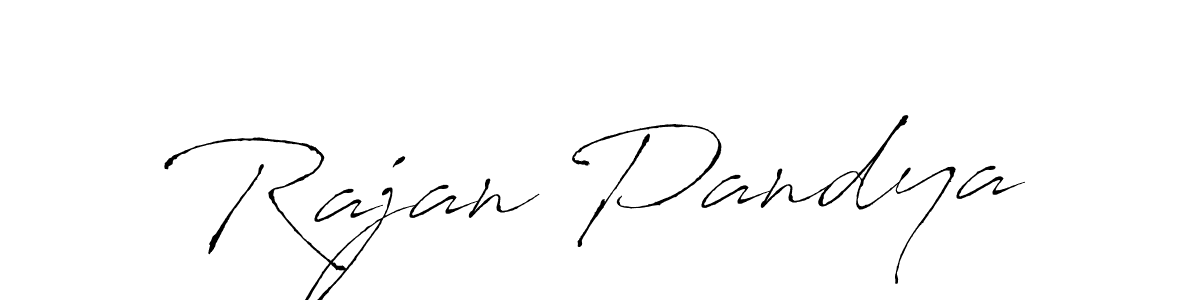 Make a beautiful signature design for name Rajan Pandya. Use this online signature maker to create a handwritten signature for free. Rajan Pandya signature style 6 images and pictures png