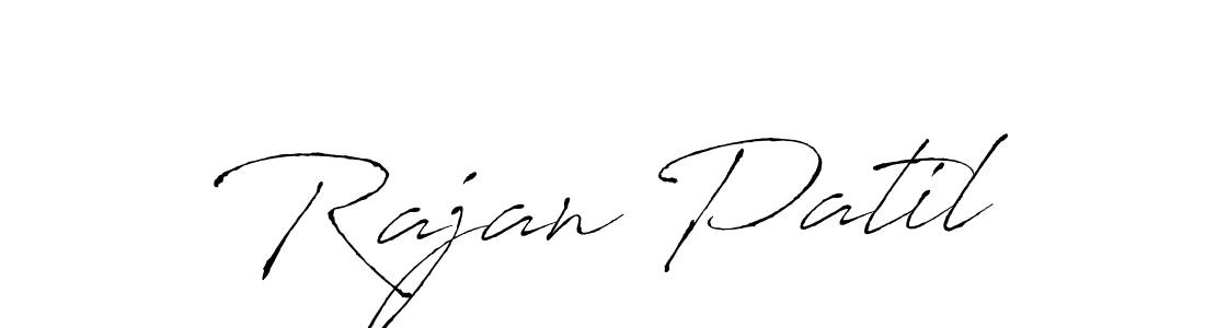 How to make Rajan Patil signature? Antro_Vectra is a professional autograph style. Create handwritten signature for Rajan Patil name. Rajan Patil signature style 6 images and pictures png