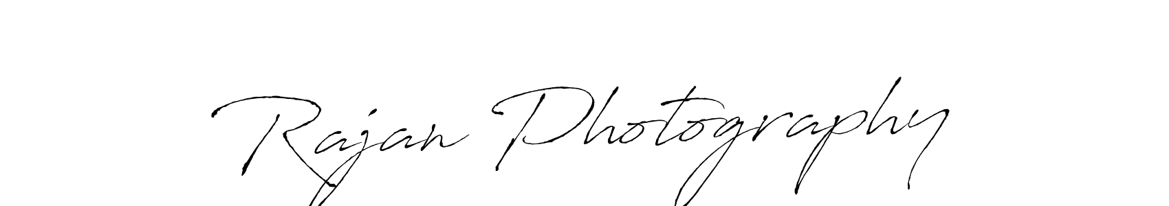 How to make Rajan Photography signature? Antro_Vectra is a professional autograph style. Create handwritten signature for Rajan Photography name. Rajan Photography signature style 6 images and pictures png