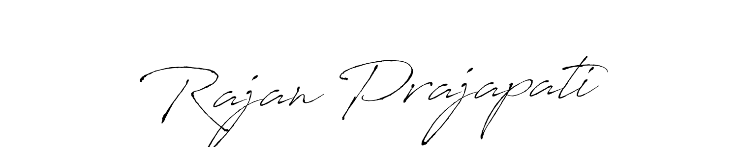 You can use this online signature creator to create a handwritten signature for the name Rajan Prajapati. This is the best online autograph maker. Rajan Prajapati signature style 6 images and pictures png
