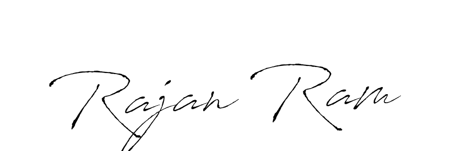 Create a beautiful signature design for name Rajan Ram. With this signature (Antro_Vectra) fonts, you can make a handwritten signature for free. Rajan Ram signature style 6 images and pictures png