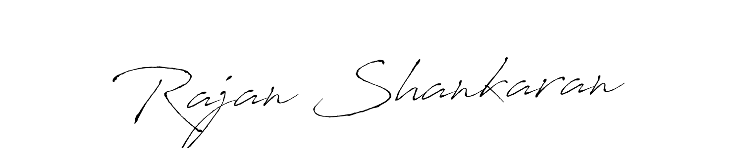 The best way (Antro_Vectra) to make a short signature is to pick only two or three words in your name. The name Rajan Shankaran include a total of six letters. For converting this name. Rajan Shankaran signature style 6 images and pictures png