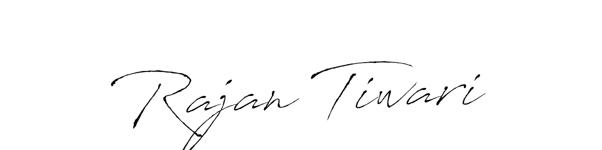 The best way (Antro_Vectra) to make a short signature is to pick only two or three words in your name. The name Rajan Tiwari include a total of six letters. For converting this name. Rajan Tiwari signature style 6 images and pictures png