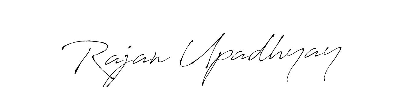Make a short Rajan Upadhyay signature style. Manage your documents anywhere anytime using Antro_Vectra. Create and add eSignatures, submit forms, share and send files easily. Rajan Upadhyay signature style 6 images and pictures png