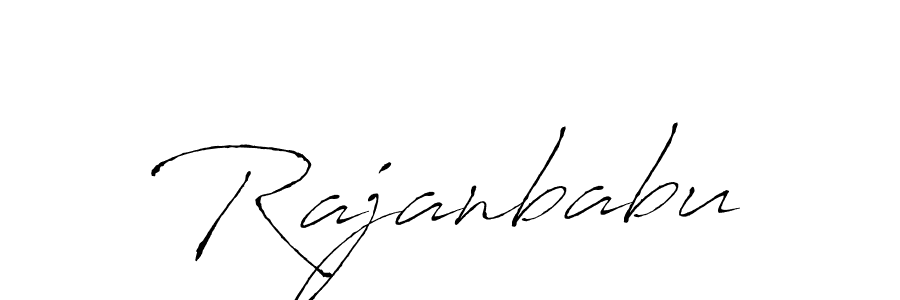Also we have Rajanbabu name is the best signature style. Create professional handwritten signature collection using Antro_Vectra autograph style. Rajanbabu signature style 6 images and pictures png