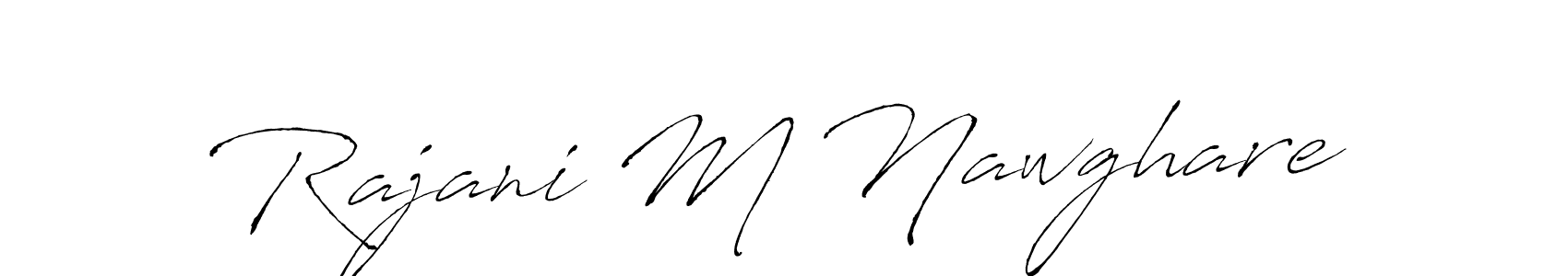 Here are the top 10 professional signature styles for the name Rajani M Nawghare. These are the best autograph styles you can use for your name. Rajani M Nawghare signature style 6 images and pictures png