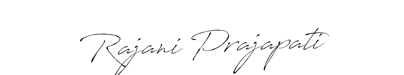 Use a signature maker to create a handwritten signature online. With this signature software, you can design (Antro_Vectra) your own signature for name Rajani Prajapati. Rajani Prajapati signature style 6 images and pictures png