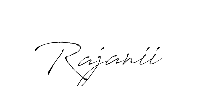 How to make Rajanii signature? Antro_Vectra is a professional autograph style. Create handwritten signature for Rajanii name. Rajanii signature style 6 images and pictures png