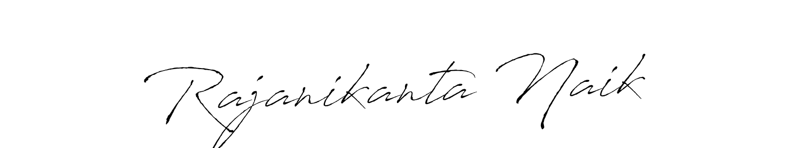 How to make Rajanikanta Naik name signature. Use Antro_Vectra style for creating short signs online. This is the latest handwritten sign. Rajanikanta Naik signature style 6 images and pictures png