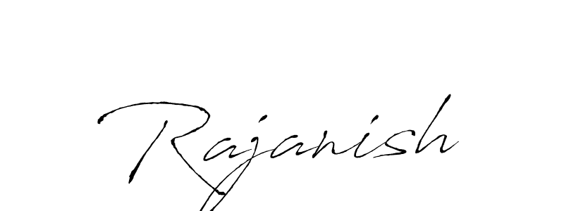 How to make Rajanish signature? Antro_Vectra is a professional autograph style. Create handwritten signature for Rajanish name. Rajanish signature style 6 images and pictures png
