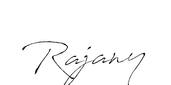 Design your own signature with our free online signature maker. With this signature software, you can create a handwritten (Antro_Vectra) signature for name Rajany. Rajany signature style 6 images and pictures png